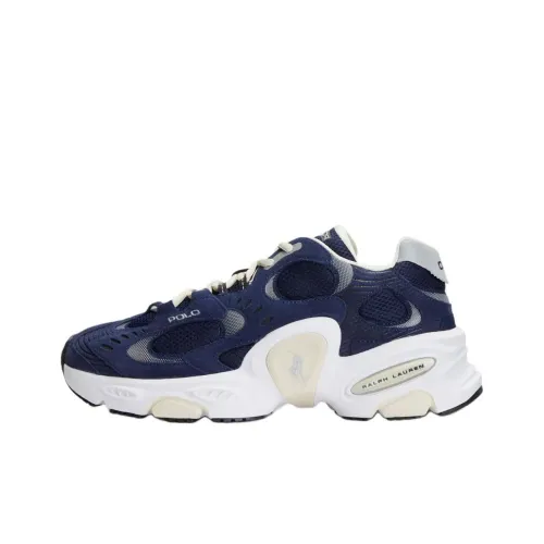 Polo Ralph Lauren Panelled Lace up Sneakers