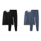 Men's 2 Set (Black+Denim Blue)