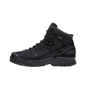 SALOMON X ALP Wear Resistant Slip Resistant Mid Top Casual Shoes Unisex Black