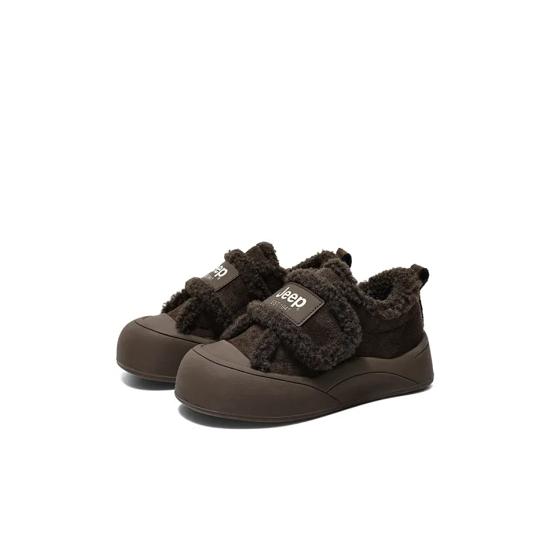 Jeep Anti Slip Wear Resistant Kids Lifestyle Shoes Dark Coffee Kids'-2