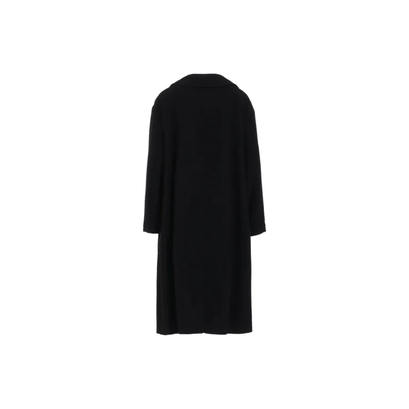 Yohji Yamamoto Wool Single-breasted Coat-1