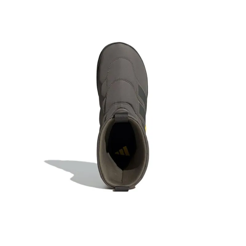 Adidas Adipuff Anti Slip Wear Resistant High Top Casual Shoes Unisex Strata Olive Green-3