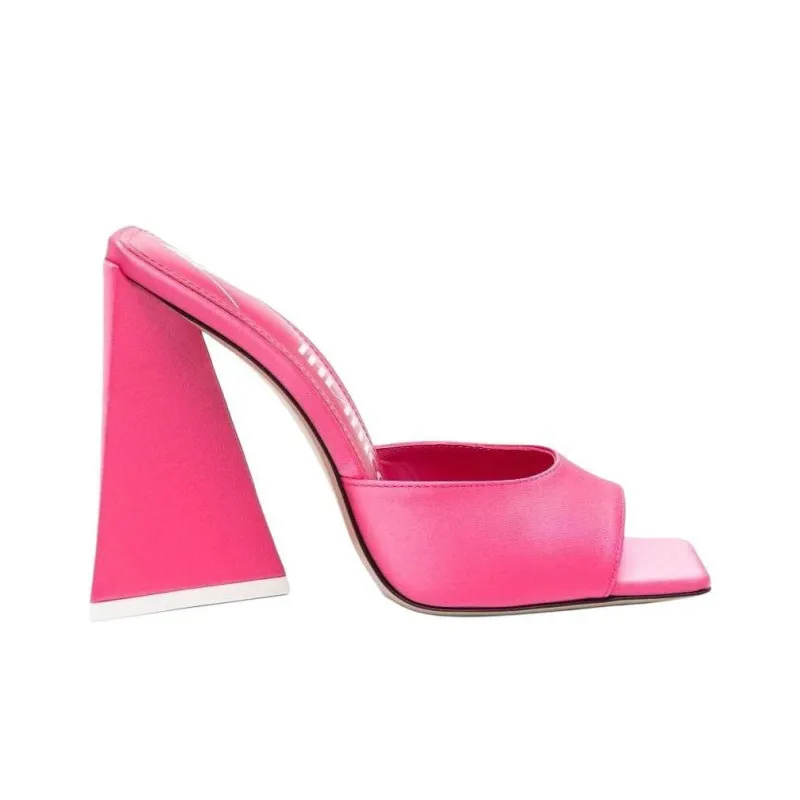 The Attico 119mm Square toe Sandals Women's-1