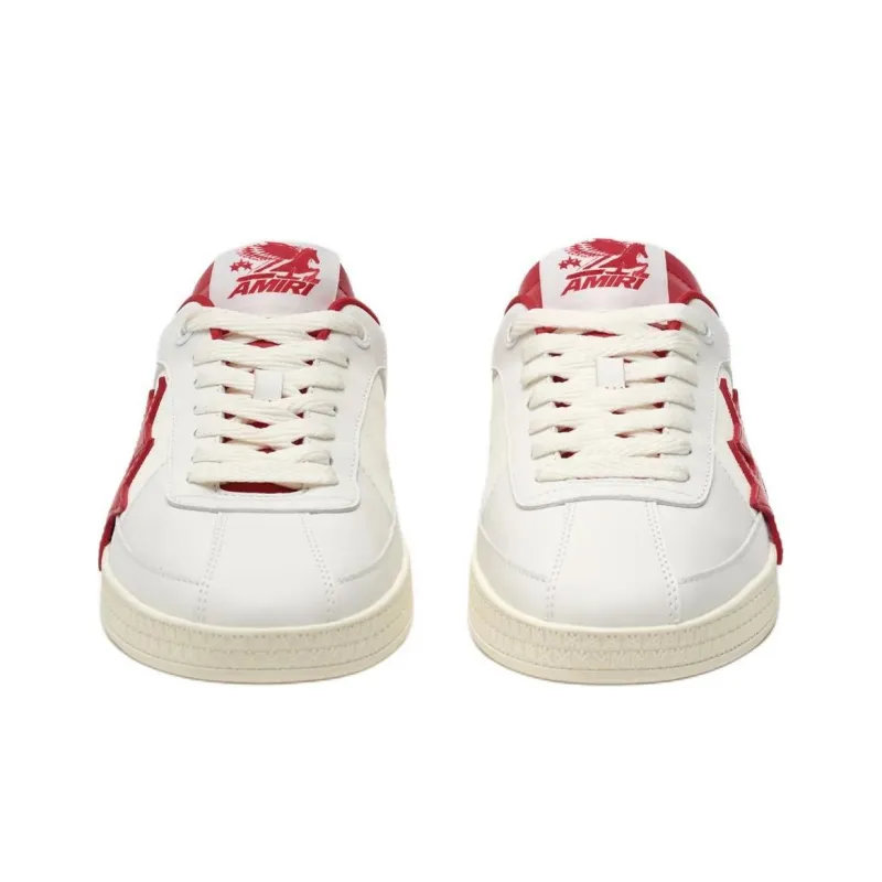 AMIRI PACIFIC Low-Top Skateboard Shoes Men's Red White-2