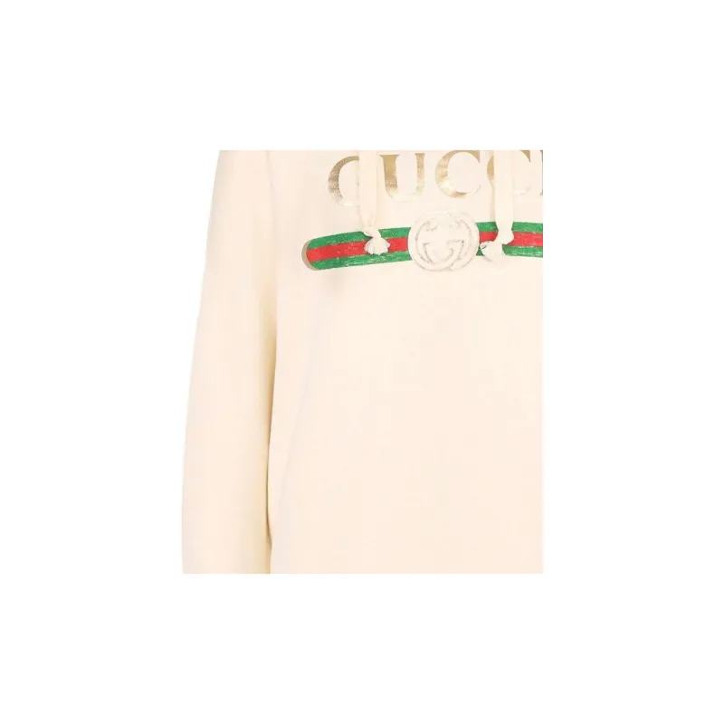GUCCI SS23 Sweatshirt Women's Beige-7
