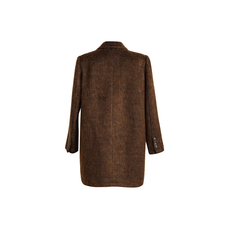 ROEYSHOUSE Coats Women's Coffee-1