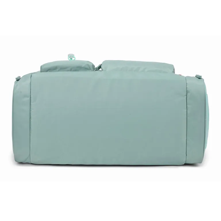 ZUOFEIFAN Nylon Travel Bag Unisex Beige Black/Mint Green . Jasper-14