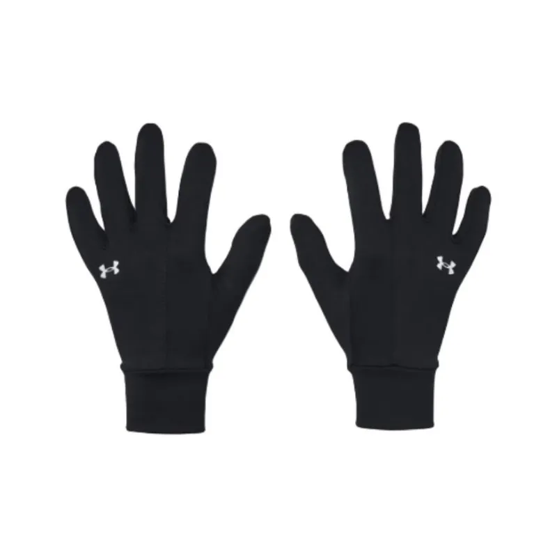 Under Armour Synthetic Leather Polyester Gloves Women's Black-0