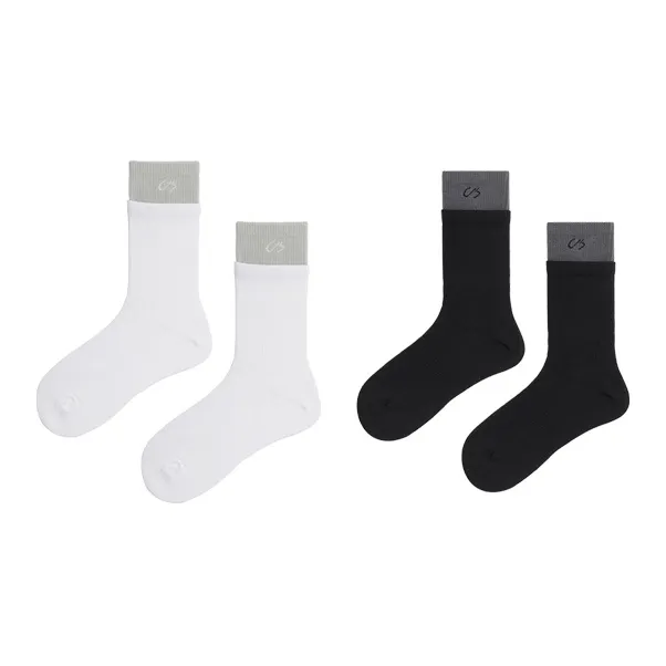 Ubras Mid Calf Socks Women's 2 Pack-0