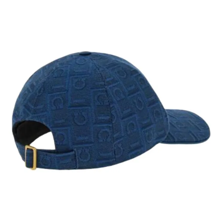 Ferragamo Monogram Jacquard Baseball Cap-2