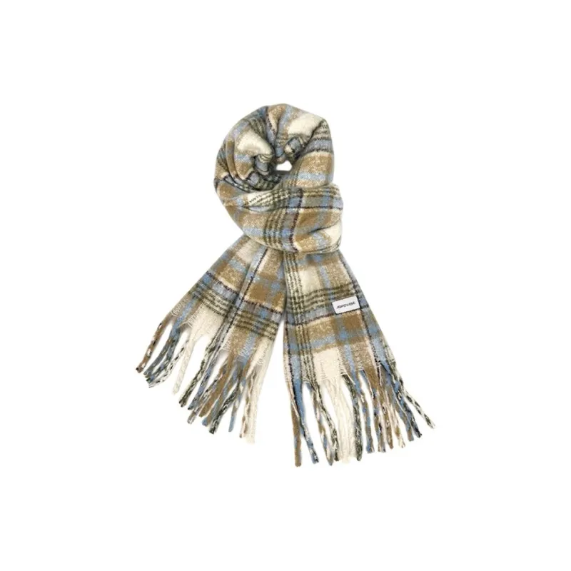 JEANSWEST Polyester Knit Scarves Unisex-0