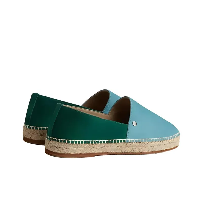 HERMES Espadrilles Women's Blue-3