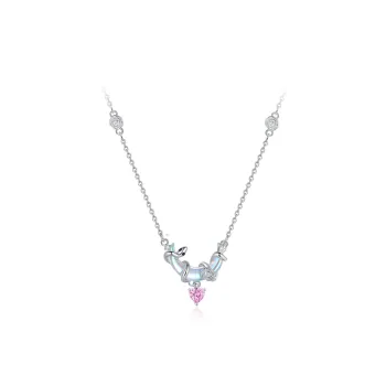 Qing Yi 925 Sterling Silver Necklaces Women's