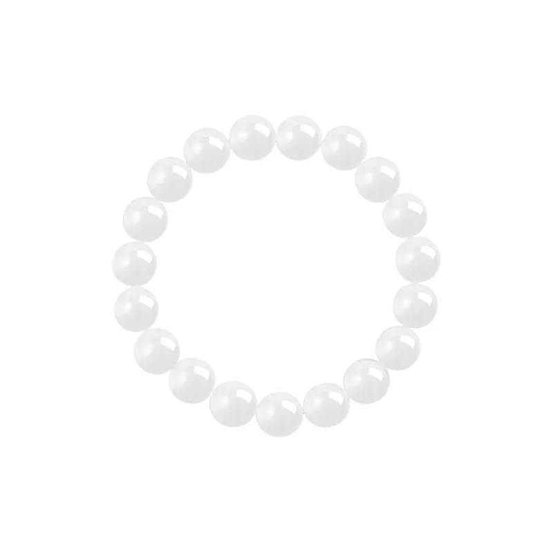 CHOW TAI FOOK Hetian Jade Bracelets White Jade Women's-5