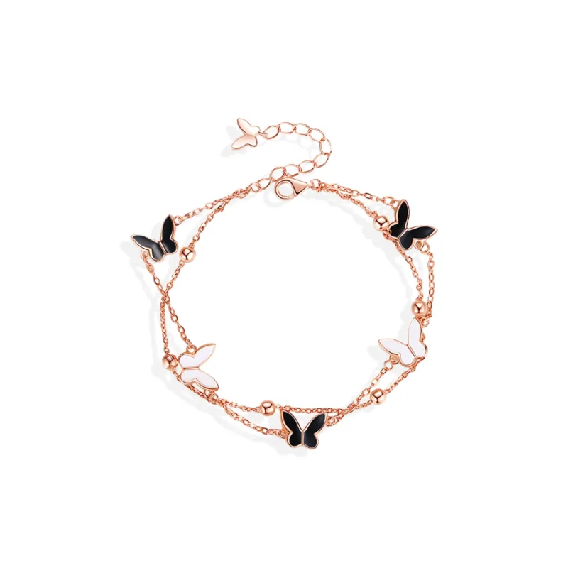 BTOE 925 Sterling Silver Bracelets Women's-5