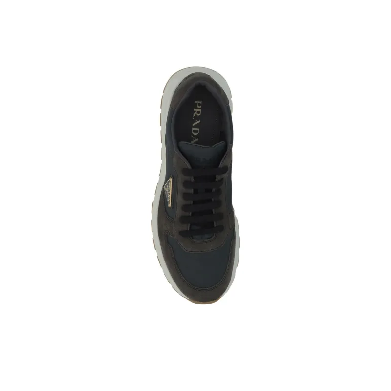 PRADA Low Top Casual Shoes Men's Black-2