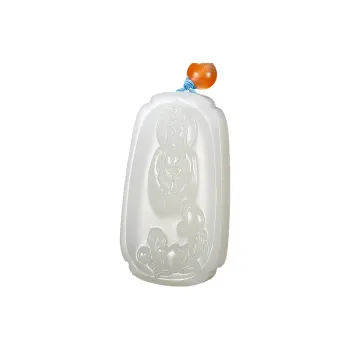 Jade Said Hetian Jade Necklaces White Jade Men's
