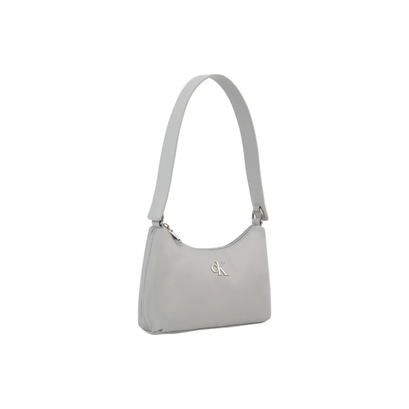 CALVIN KLEIN Fabric Handbag Medium Size Women's Pearl Gray-1