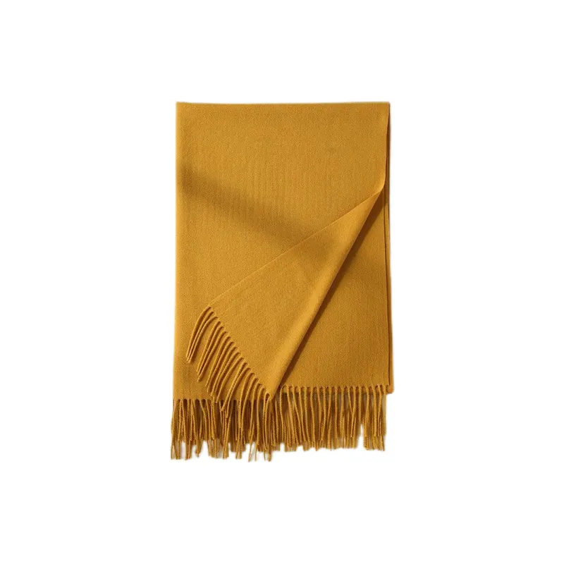 EEEENO Polyester Knit Scarves Unisex-16