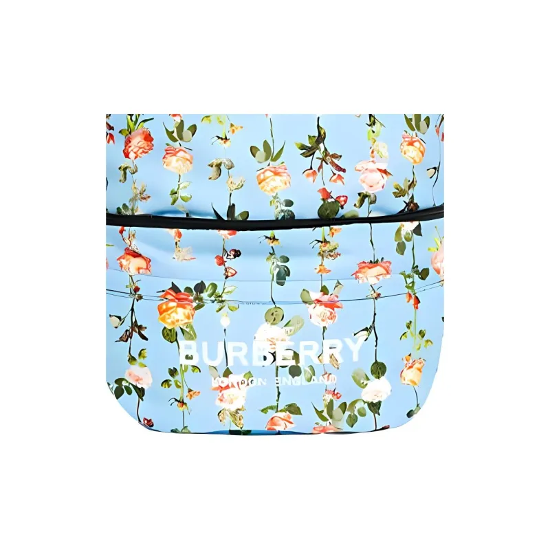 Burberry Polyamide With Leather Backpack Fanny Pack Kids' Blue-3