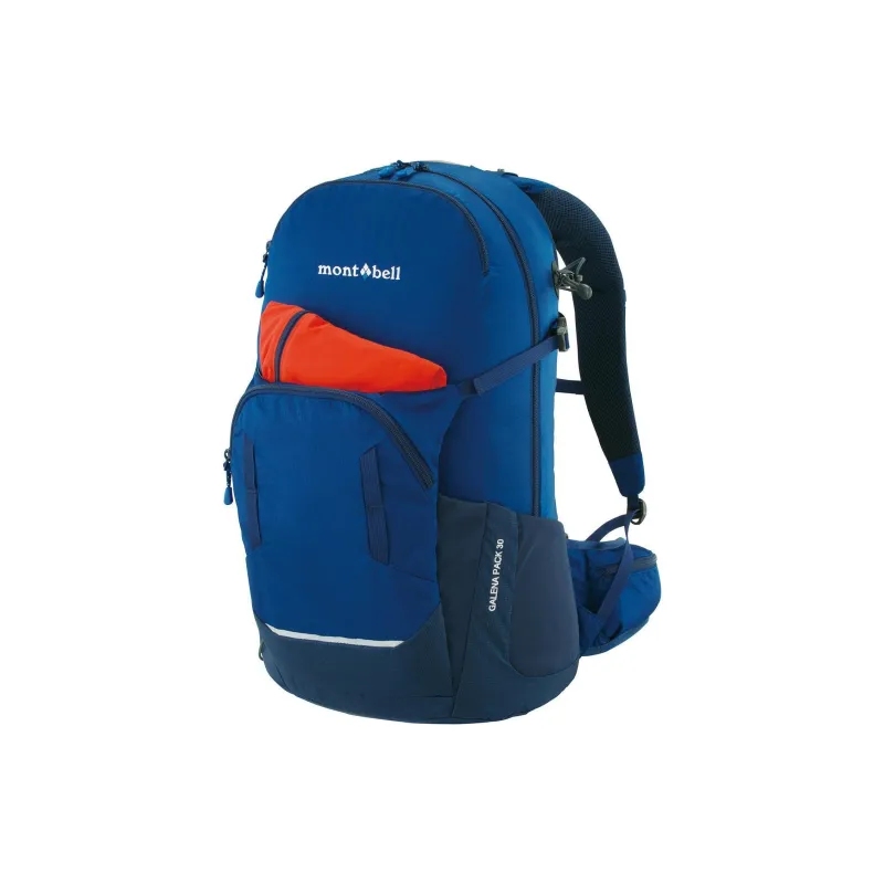MONTBELL Nylon Outdoor Mountaineering Bag Backpack Regular Unisex Oriental Blue-1