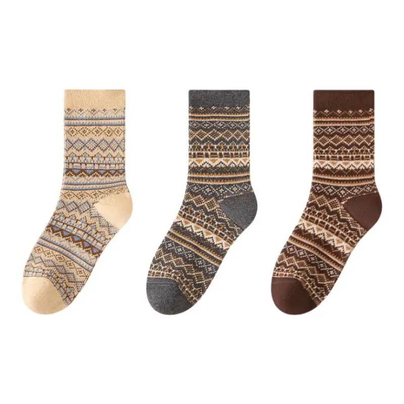 MIIOW Mid Calf Socks Men's Combo Set-5