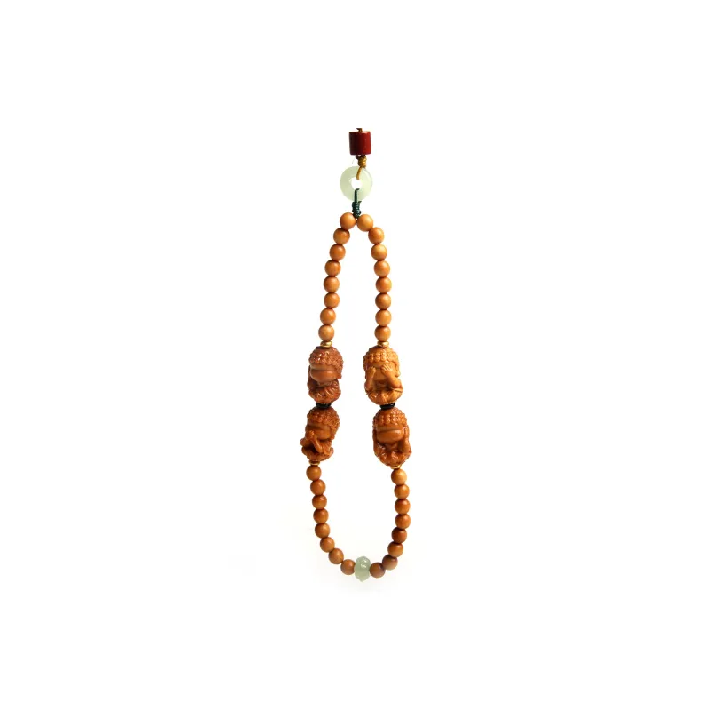 Is Here Sandalwood Pendants Unisex-2
