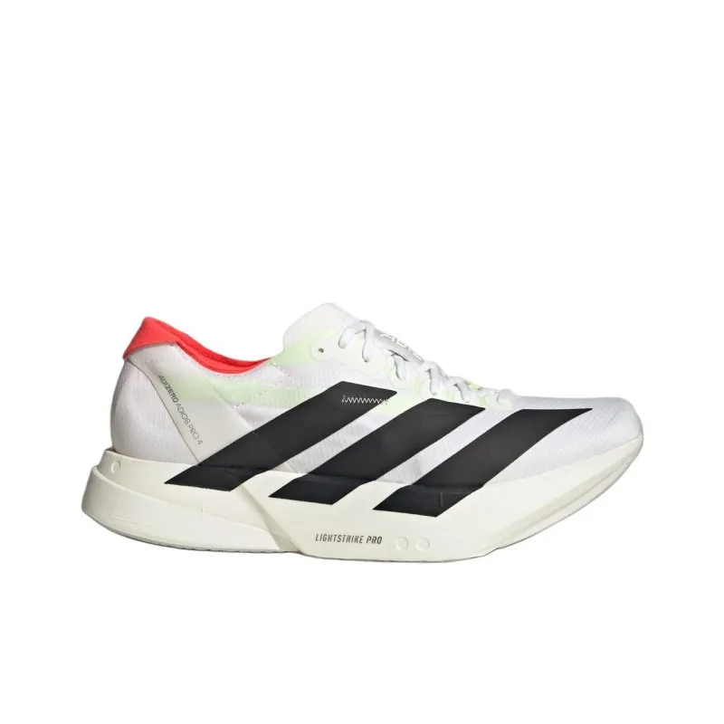 Adidas Adizero Adios Pro 4 White Black-1