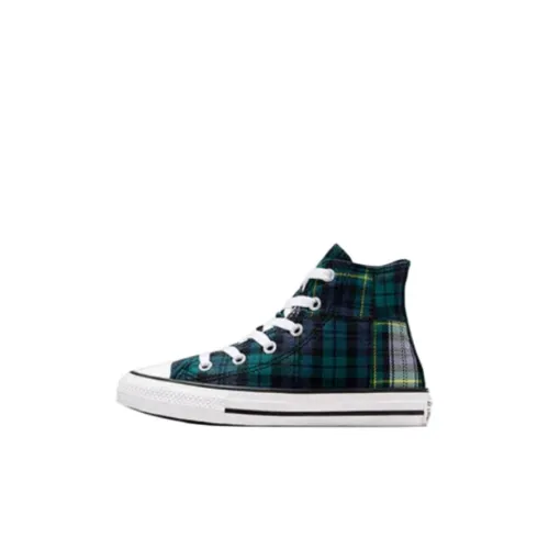 Converse Chuck Taylor All Star Slip Resistant Anti Kick High Top Kids Canvas Shoes Green Kids'