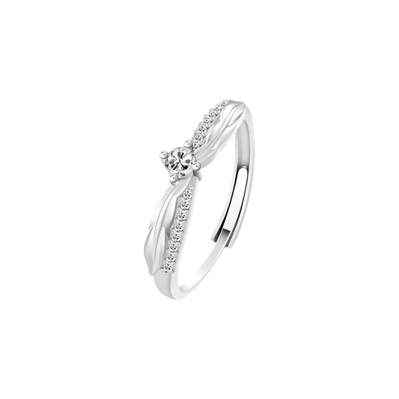 VIVIWELL S925 Silver Rings Unisex-6