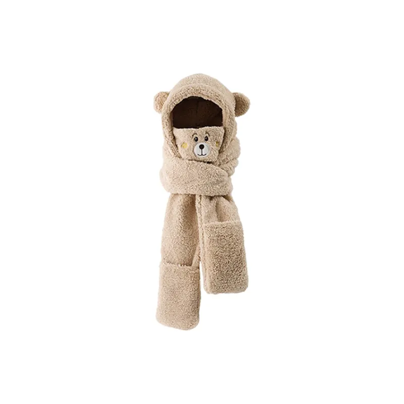 BAGGL Polyester Hoods & Plush Hats Unisex Gift Box Set-0
