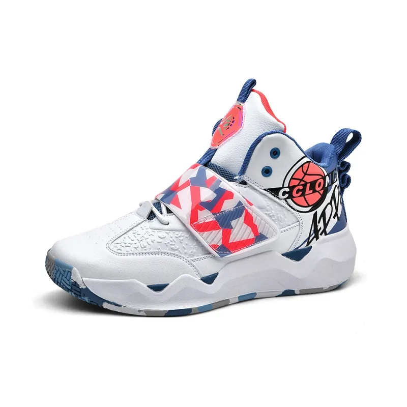 FIRS Kids Cushioning, Abrasion Resistant, And Resilient Properties Children's Basketball Shoes Teenagers-5
