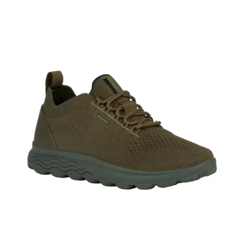 GEOX Spherica Anti-Slip Wear-Resistant Low-Top Casual Shoes Men's Green-1