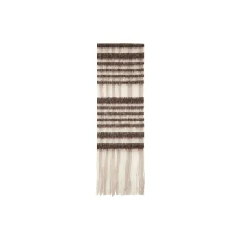 HOLZWEILER Alpaca Polyamide Knit Scarves Women's White