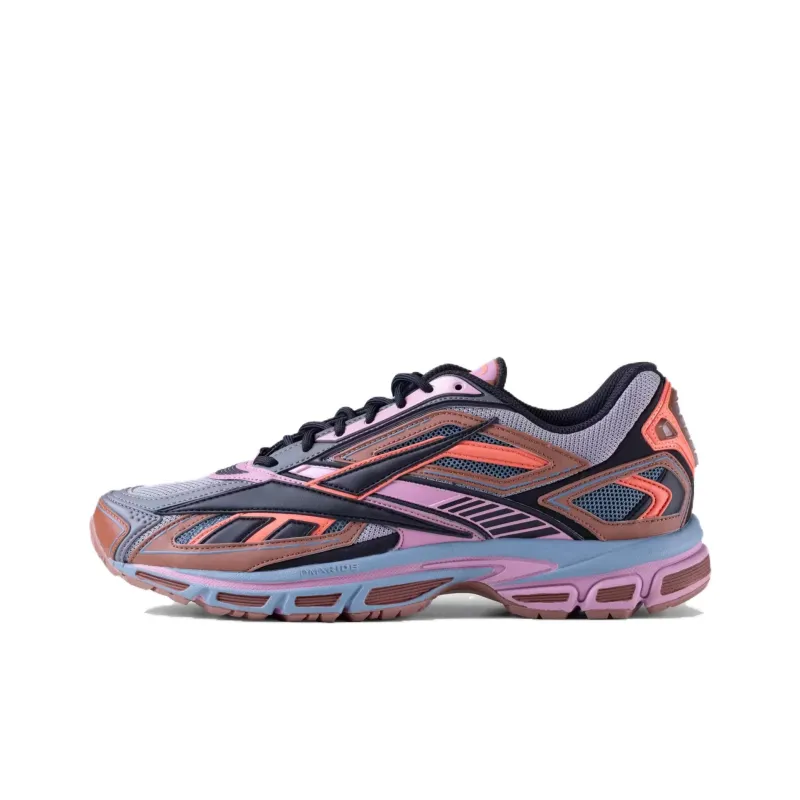 Reebok Premier Road Anti Slip Wear Resistant Low Top Running Shoes Unisex Black Pink-0