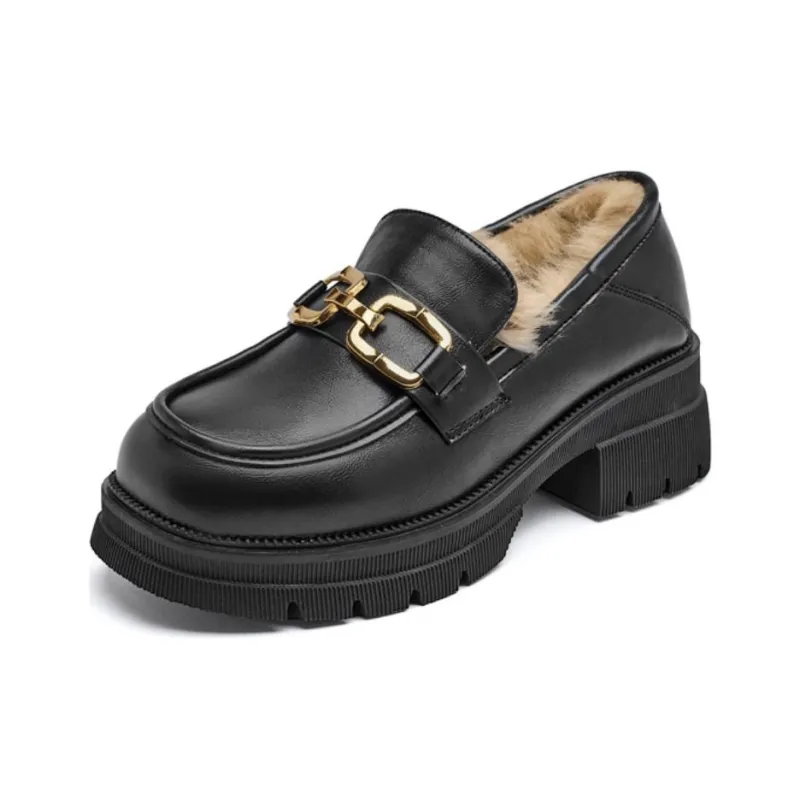 AGSDON Loafers Women's Black-6