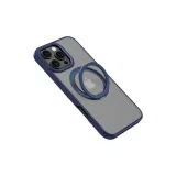 Sapphire Blue Cloud Ring Magnetic Stand Phone Case
