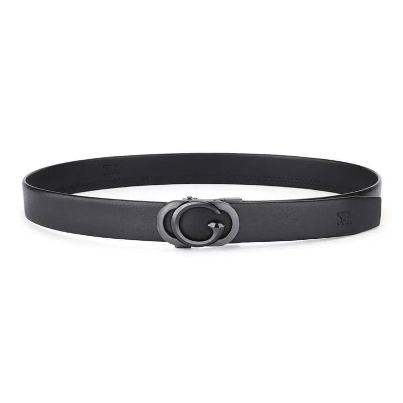 SEPTWOLVES Split Cow Leather Leather Belts Men's Width 3.5CM-2