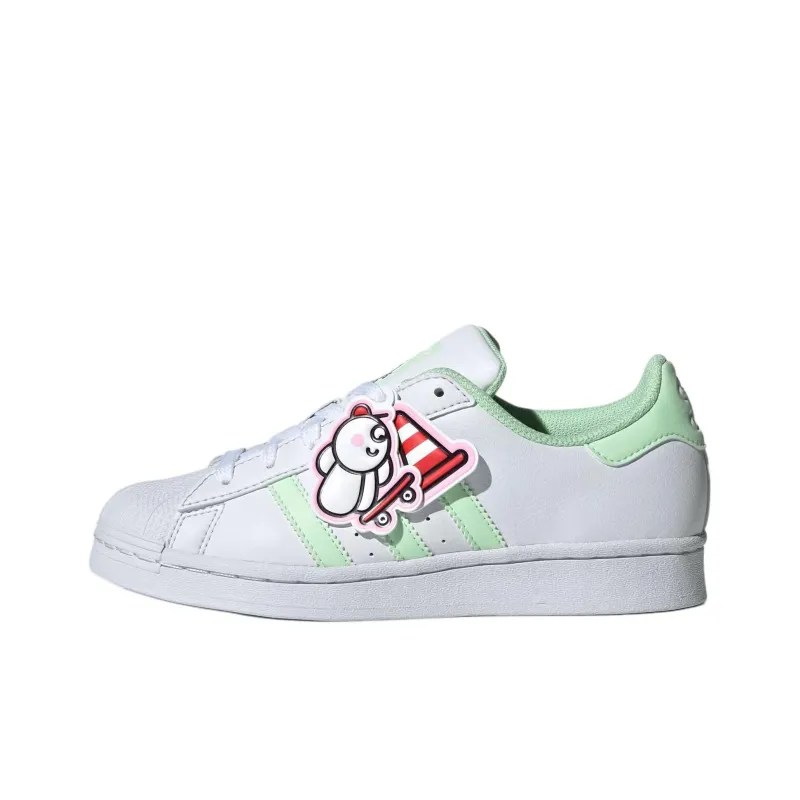 Adidas Originals Superstar Kids' Skateboarding Shoes Grade School-0