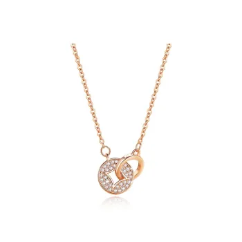 JESCAKOO S925 Silver Necklaces Women's