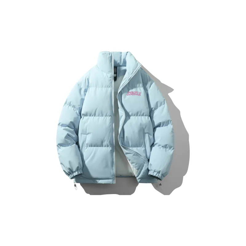 JINBEILE Puffer Jacket Unisex Dark Blue-5