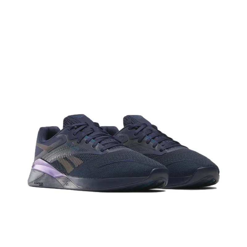 Reebok Nano X4 Anti-Slip Wear-Resistant Low-Top Training Shoes Unisex Marine Blue-2