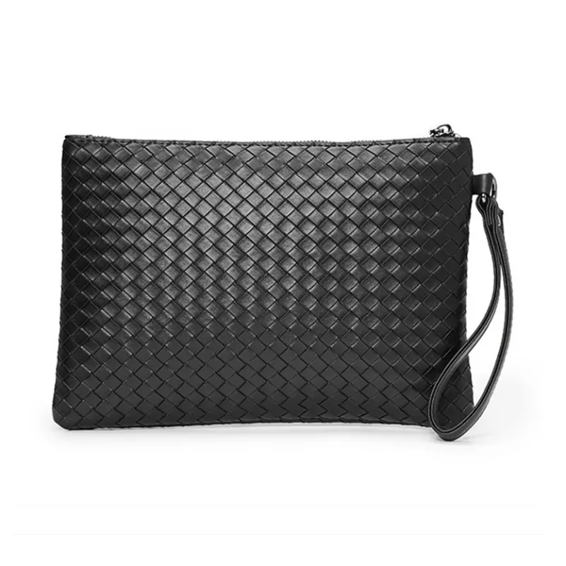 ROSEROOEN PU Clutch Regular Unisex Black-1
