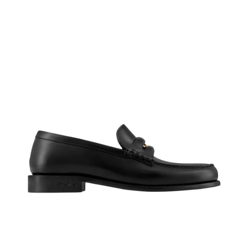 LOUIS VUITTON Loafers Men's Black-1