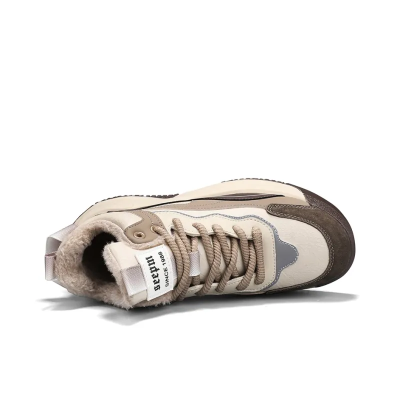 Team Bees Warm Anti-Slip And Wear-Resistant Low-Top Chunky Sneakers Men's Box Included-4