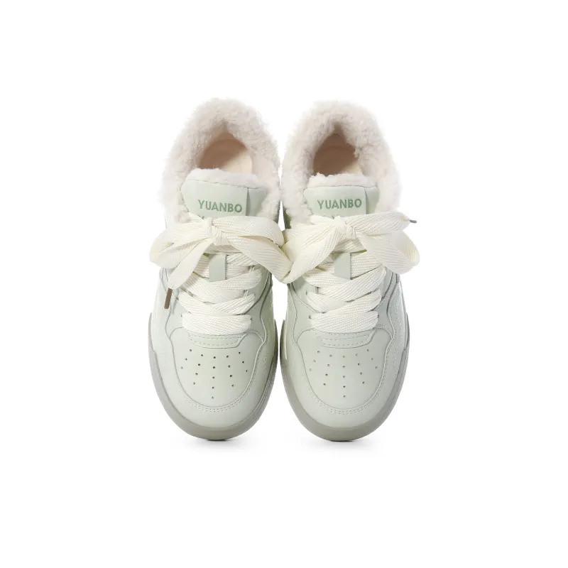 Lovely You Warm Lightweight Slip-Resistant Low-Top Skateboard Shoes Women's-2