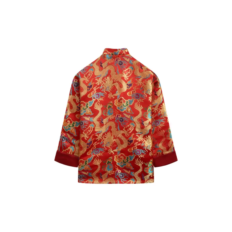 XUANSHENG Jackets Coats Men's Red-1