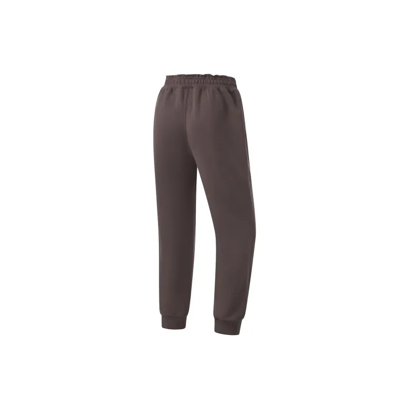 LiNing Fitness Series Casual Pants Women's Charcoal Brown-1