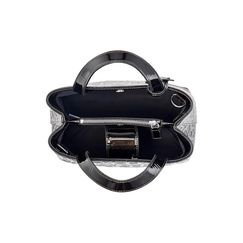 ARMANI EXCHANGEAE PU Bucket Bag, Shoulder Bag, Crossbody Bag, Handbag Women's Black-5