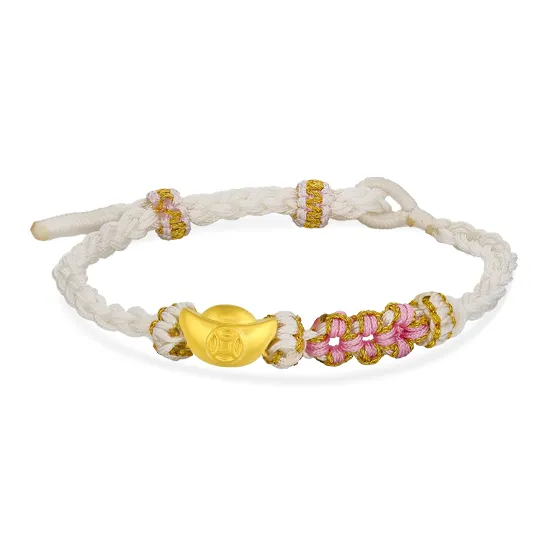 Zheng Tai Fook Gold Bracelet Women's-0